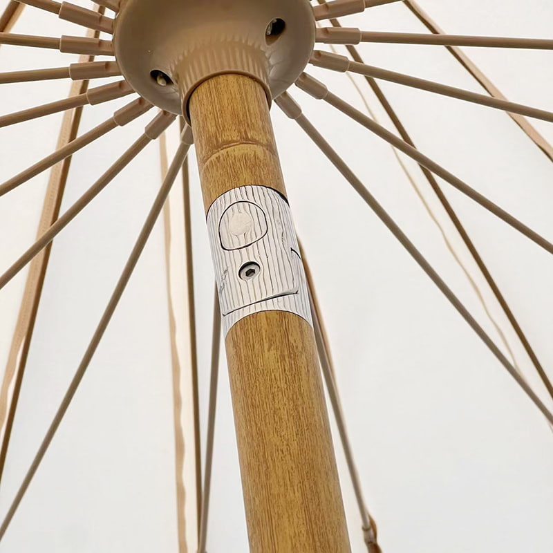 2.8M 수동식 풍경 우산