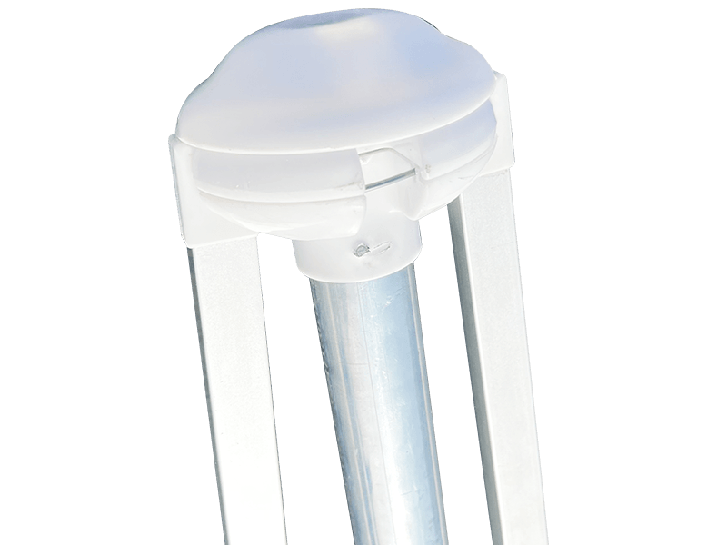 2.8*2.4M 2-리브 장식 비치 파라솔