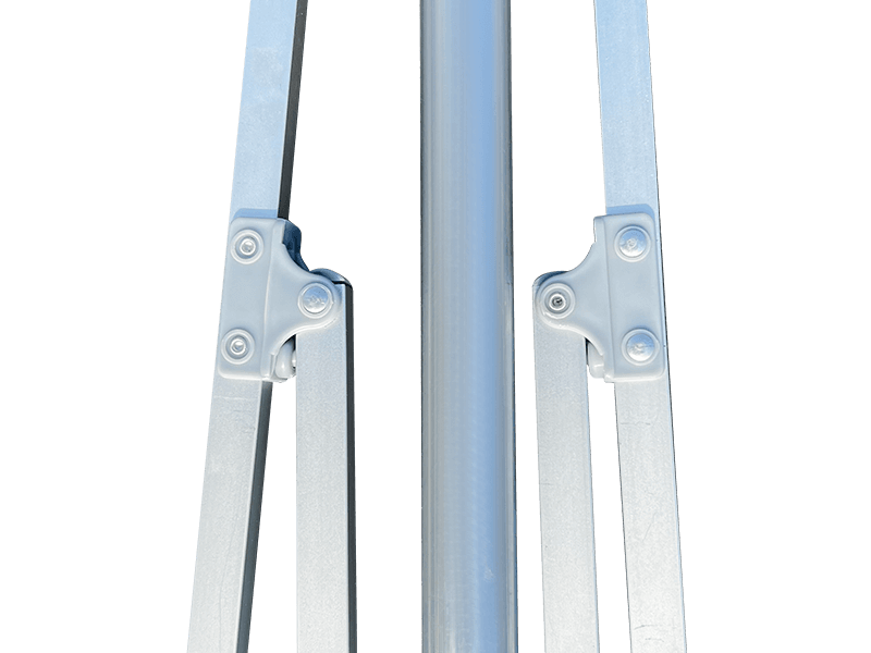 2.8*2.4M 2-리브 장식 비치 파라솔