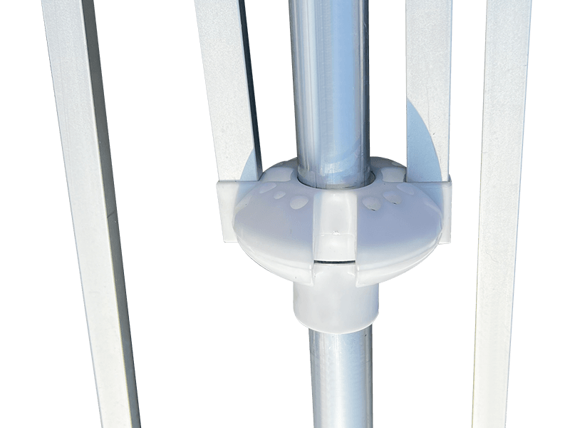 2.8*2.4M 2-리브 장식 비치 파라솔