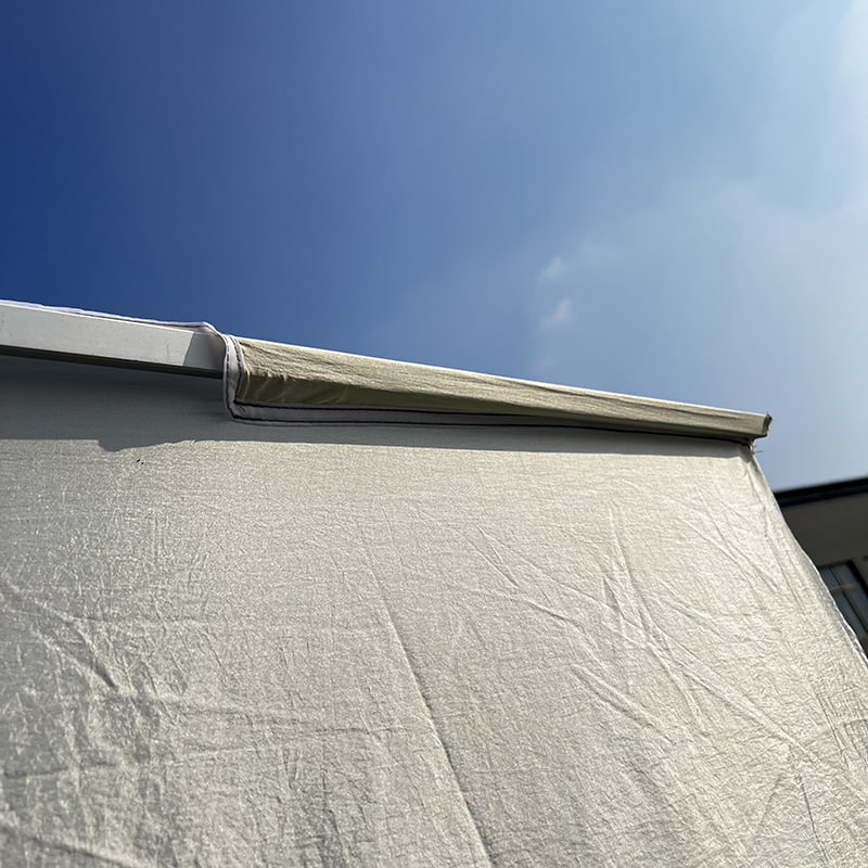 2.8*2.4M 2-리브 장식 비치 파라솔