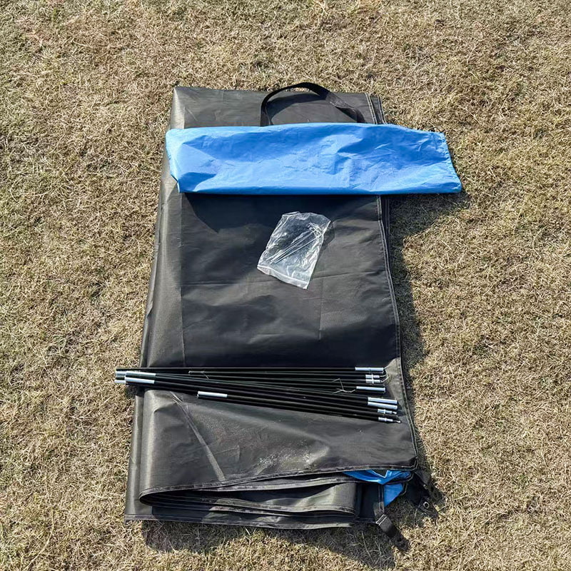 경량의 3면 통풍 비치 텐트