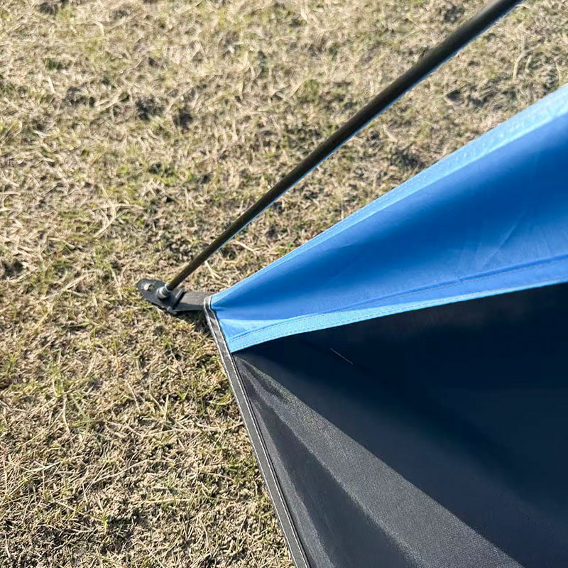 경량의 3면 통풍 비치 텐트