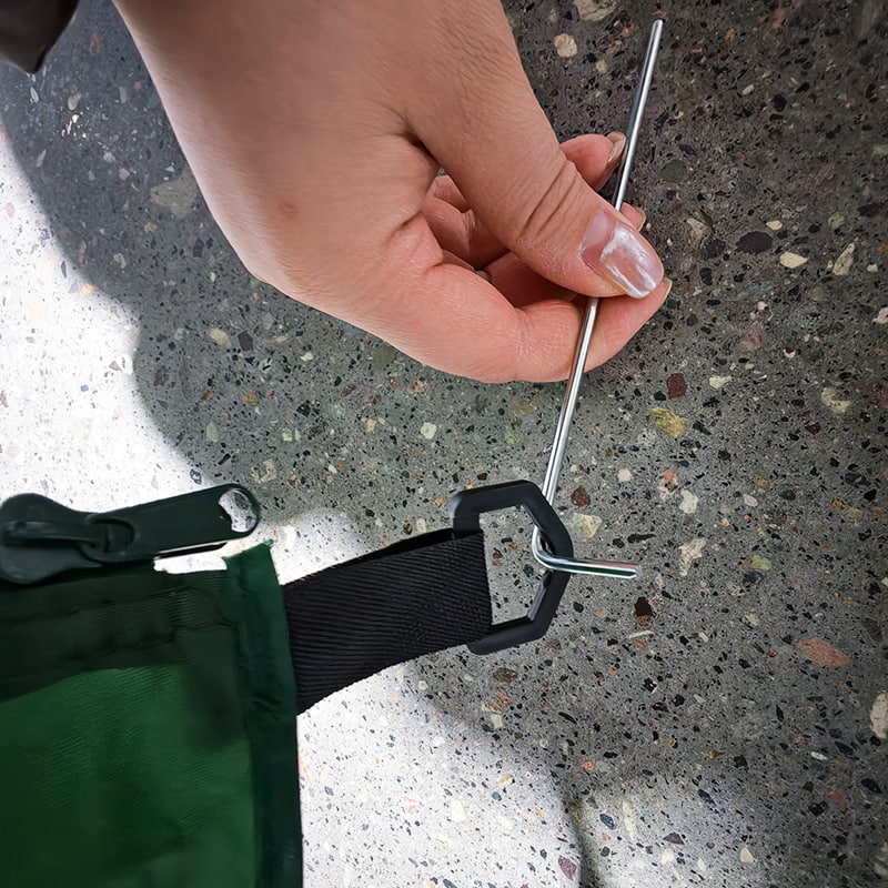 2.2M 밀리터리 그린 캐노피 우산