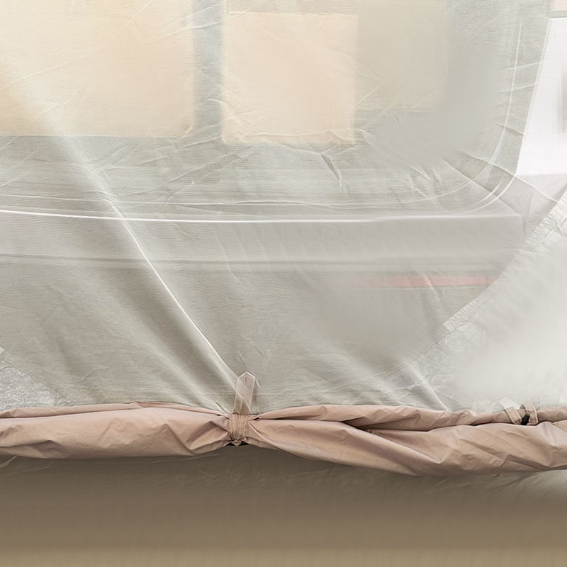 차량 후면과 연결되는 야외 캠핑용 복층 텐트