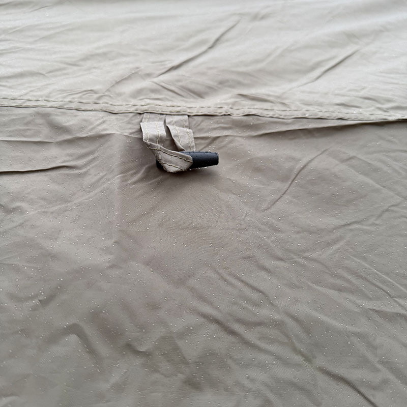 차량 후면과 연결되는 야외 캠핑용 복층 텐트