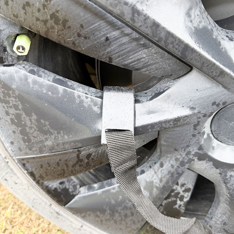 차량 후면과 연결되는 야외 캠핑용 복층 텐트